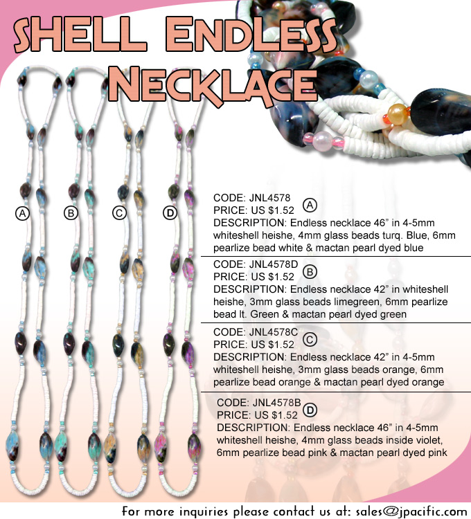 Endless Shells Necklace Special Collection